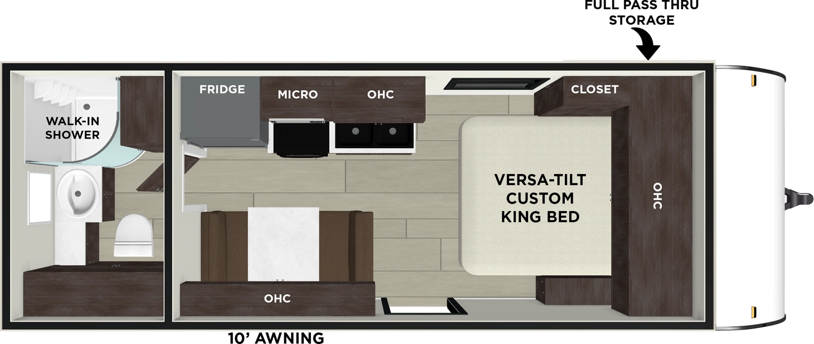 X Lite 171RBXL - DSO Floorplan